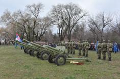 Fire Salute on the Occasion of the Statehood Day