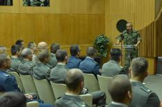 The youngest officers admitted to units of the Serbian Armed Forces 