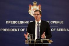 President Vučić: Serbia is committed to preserving peace