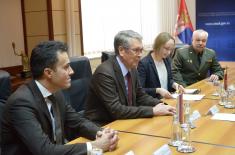 Minister Vulin’s Meeting with Ambassador Chepurin