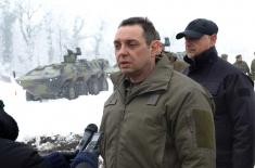 Minister Vulin: New Fighting Vehicle in the Serbian Armed Forces after 30 years