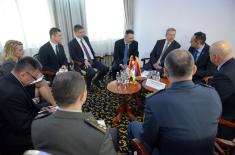 Minister Vulin meets Minister Benko