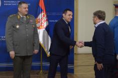 Minister Vulin: Serbian Armed Forces shows that it takes care of its country and its people