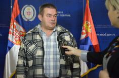 Minister Vulin: Serbian Armed Forces shows that it takes care of its country and its people