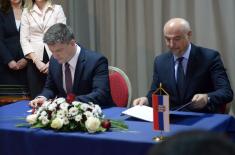 Memorandum of Understanding on military-technical cooperation between Serbia and Hungary signed