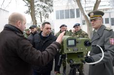 Minister Vulin: 29 new items of weapons and military equipment have been introduced into Serbian Armed Forces in 2018 