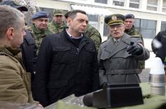 Министар Вулин: У Војску Србије уведено 29 нових средстава наоружања и војне опреме у 2018. години