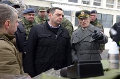 Minister Vulin: 29 new items of weapons and military equipment have been introduced into Serbian Armed Forces in 2018 