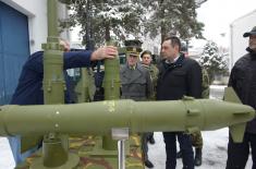 Minister Vulin: 29 new items of weapons and military equipment have been introduced into Serbian Armed Forces in 2018 