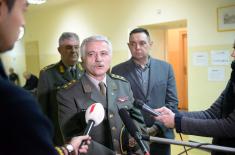   Minister Vulin: The armed forces are here to help