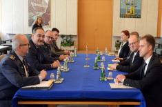 Meeting between State Secretaries of the ministries of defence of Serbia and Slovenia