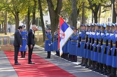 Meeting between defence ministers of Serbia and Hungary