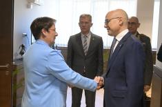 Састанак министра Вучевића са посланицом немачког парламента Липс
