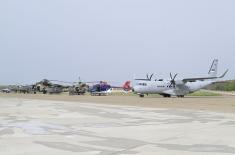 President Vučić visits fighter aviation unit on standby in Batajnica