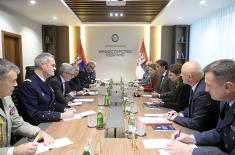  Sastanak ministra odbrane sa direktorom Generalne direkcije za naoružanje Ministarstva vojske Francuske