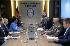 Minister Vučević Meets Member of German Parliament Lips