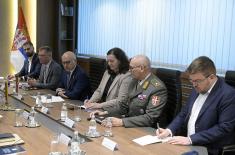 Minister Vučević Meets Member of German Parliament Lips