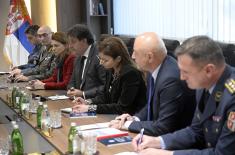  Sastanak ministra odbrane sa direktorom Generalne direkcije za naoružanje Ministarstva vojske Francuske