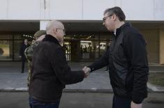 President Vučić visits Military Technical Institute