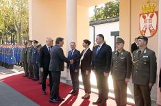 Meeting between defence ministers of Serbia and Hungary