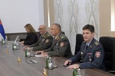 Meeting between defence ministers of Serbia and Hungary