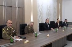 Meeting between defence ministers of Serbia and Hungary