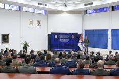 Početak usavršavanja 14. klase Visokih studija bezbednosti i odbrane
