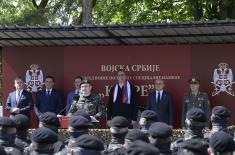 President Vučić attends ceremony marking Special Purpose MP Detachment “Kobre” Day