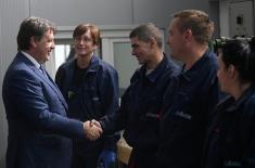 Minister Gašić: Defence industry reliable partner to Serbian Armed Forces