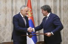 Potpisan Sporazum  između Ministarstva odbrane i Ministarstva sporta