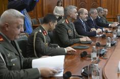 Serbian Minister of Defence meets with Cypriot counterpart
