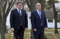 Serbian Minister of Defence meets with Cypriot counterpart