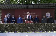 President Vučić attends ceremony marking Special Purpose MP Detachment “Kobre” Day