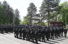 Председник Вучић присуствовао Дану Одреда војне полиције специјалне намене „Кобре“ и уручио војну заставу