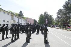 Председник Вучић присуствовао Дану Одреда војне полиције специјалне намене „Кобре“ и уручио војну заставу