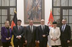 Serbian Minister of Defence meets with German counterpart