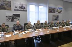 Minister Vučević attends meeting of Working Group on Activation of Military Service Obligation