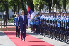 Predsednik Vučić prisustvovao sednici proširenog Kolegijuma načelnika Generalštaba