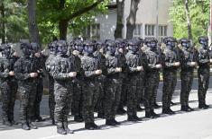 Председник Вучић присуствовао Дану Одреда војне полиције специјалне намене „Кобре“ и уручио војну заставу