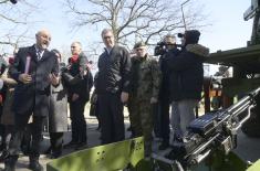 President Vučić visits Military Technical Institute