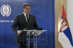 Meeting between defence ministers of Serbia and Hungary