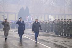 Ministar Gašić na polaganju zakletve vojnika generacije „decembar 2024“