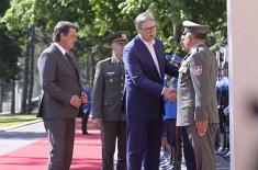 Predsednik Vučić prisustvovao sednici proširenog Kolegijuma načelnika Generalštaba