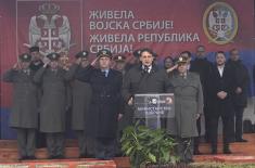 Ministar Gašić na polaganju zakletve vojnika generacije „decembar 2024“