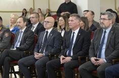 Minister Vučević attends presentation of White Paper on Defence of Republic of Serbia