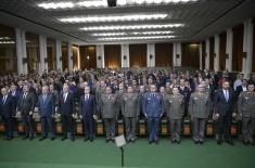 Minister Vučević attends ceremony marking 75th anniversary of Military Technical Institute