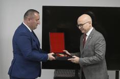 Minister Vučević opens Training and Test Centre at Mine Action Centre in Velika Moštanica