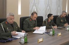 Serbian Minister of Defence meets with Cypriot counterpart