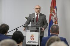 Minister Vučević opens Training and Test Centre at Mine Action Centre in Velika Moštanica