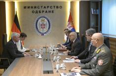 Minister Vučević meets with Director for South-Eastern Europe, Turkey, OSCE and Council of Europe in German Federal Foreign Office Reiffenstuel
